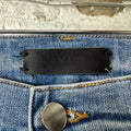 Amiri Green Camo Bones Blue Denim Jeans Sz 30