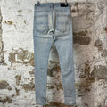 Amiri Plain Light Blue Denim Jeans Sz 28