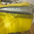 Rick Owens Geobasket Lemon Clear Sneaker Sz 9 (42)