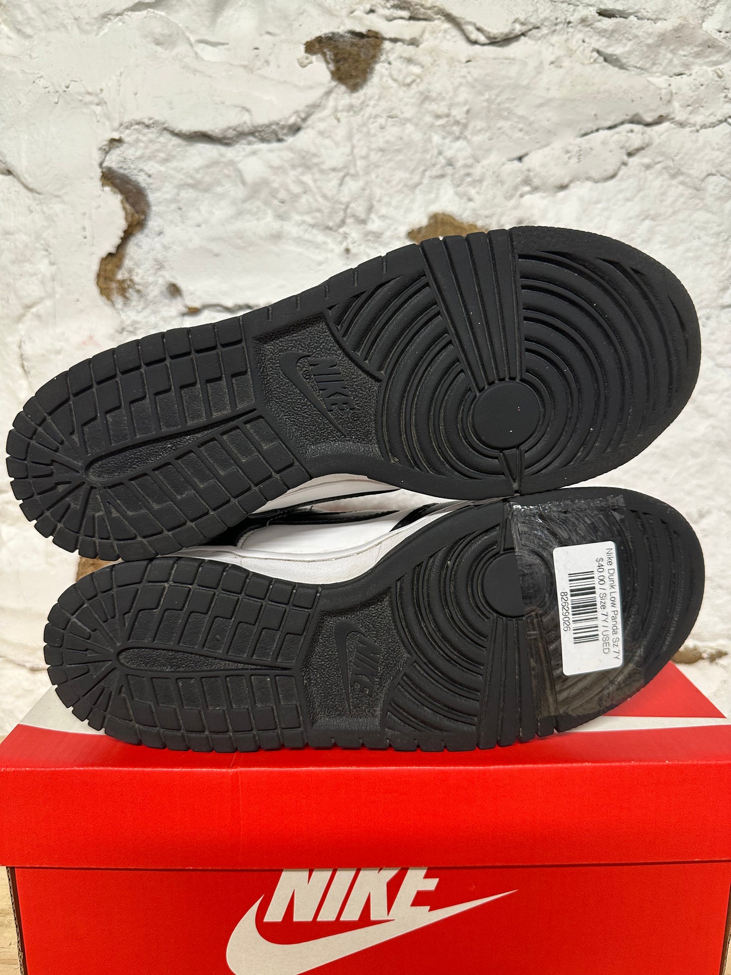 Nike Dunk Low Panda Sz 7Y