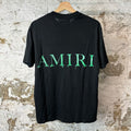 Amiri Green MA Black T-Shirt Sz XS