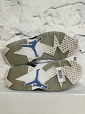 Air Jordan 6 UNC White Sz 9.5