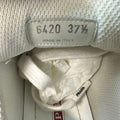 Prada Americas Cup Celeste Patent Grey White Sneaker Sz 5.5 (37.5)