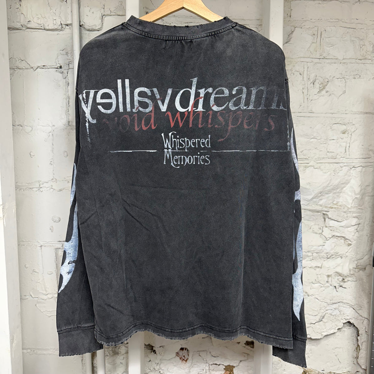 Vale Psychopath Black Long Sleeve Sz S