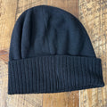 Givenchy Ribbed Embroidered Logo Black Beanie