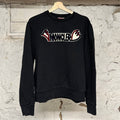 Moncler Felt Logo Crewneck Sz M