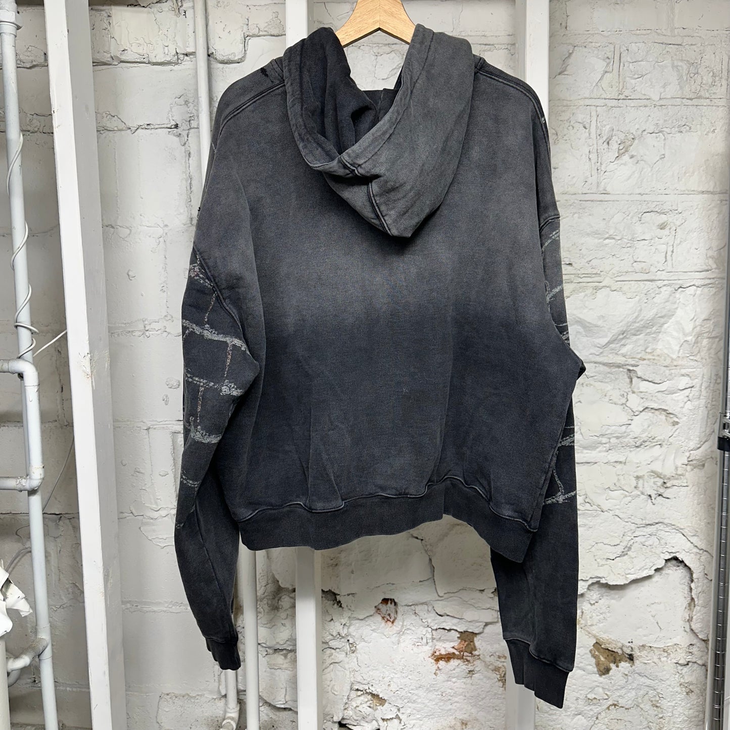 Vale Widow Zip Up Hoodie Sz XL