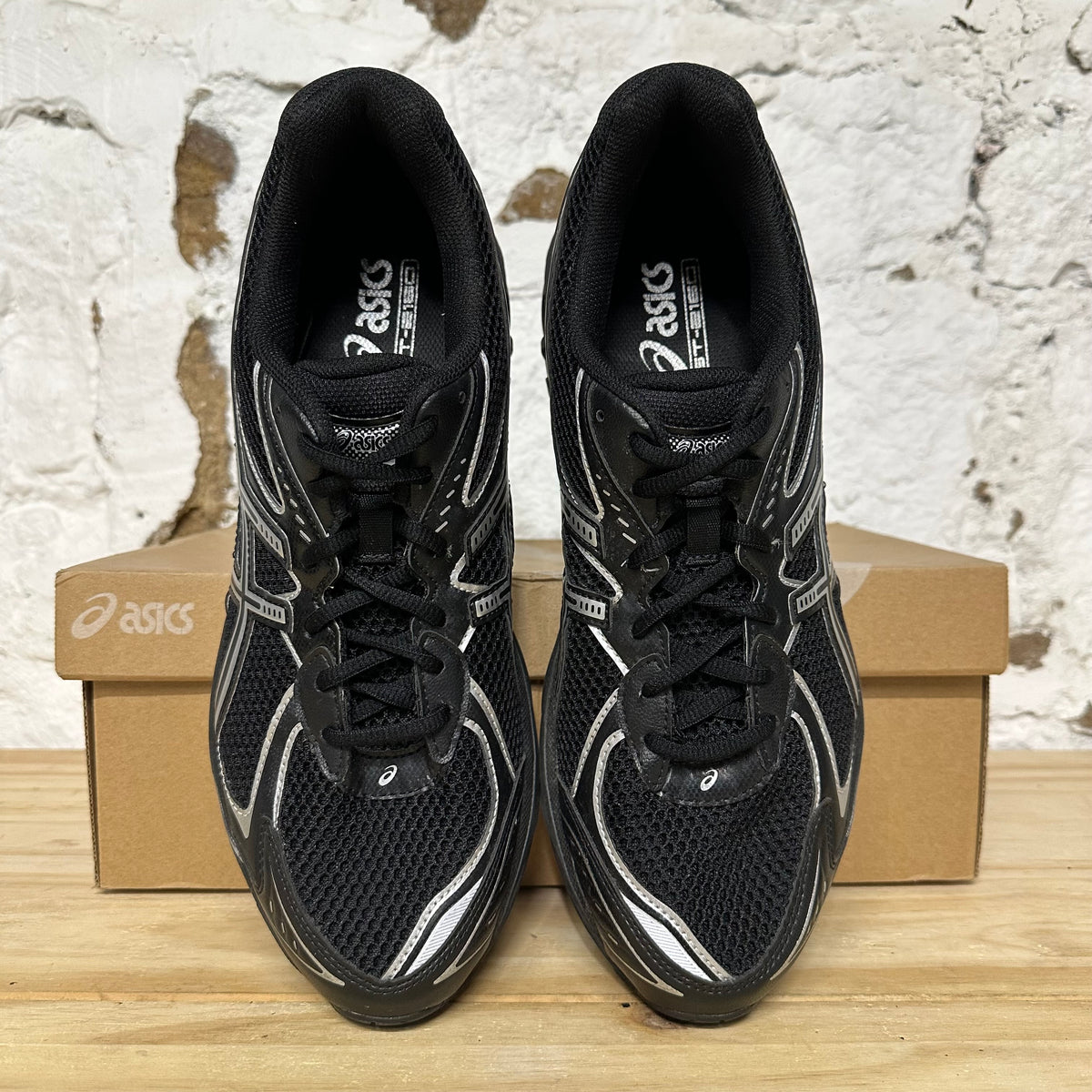 Asics GT-2160 Black Pure Silver Sz 10.5