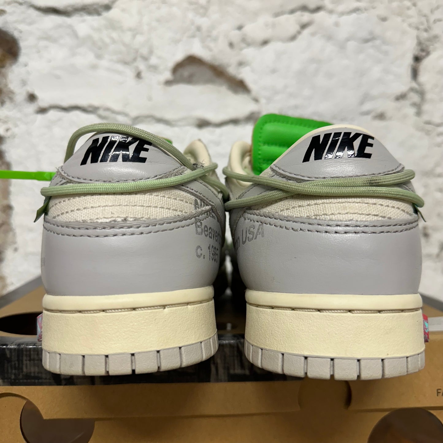 Nike Dunk Low Off-White Lot 07 Sz 9.5