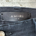 Amiri MX1 Brown Paisley Black Denim Jeans Sz 29