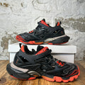 Balenciaga Track 2 Black Red Sneaker Sz 10 (43)