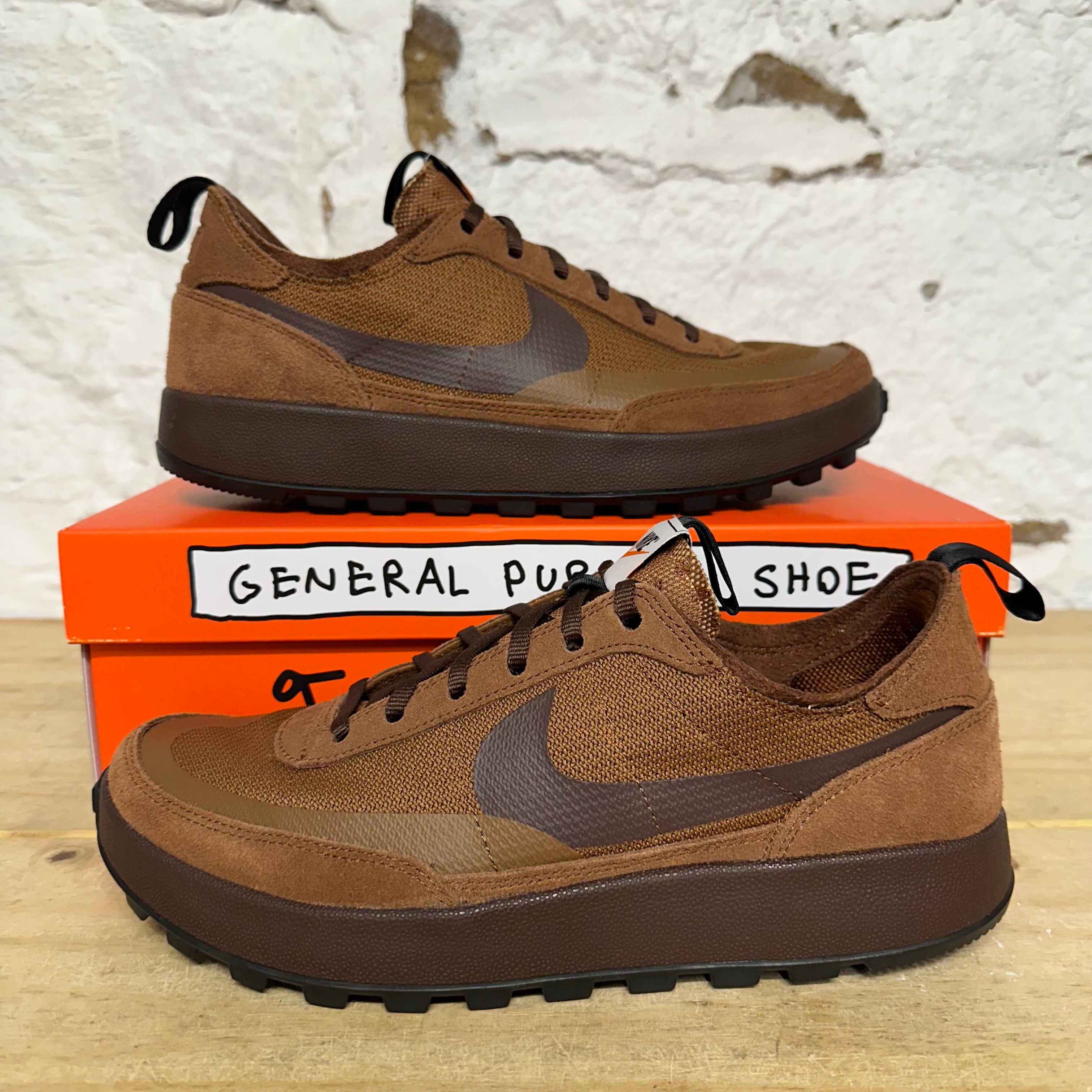 Nike GPS Tom Sachs Field Brown Sz 10 (11.5W)