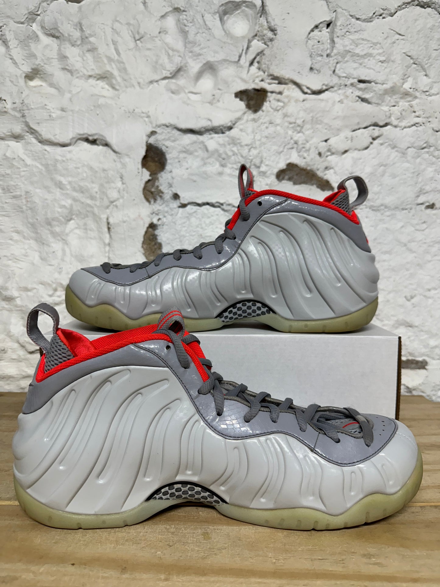 Nike Air Foamposite Pure Platinum Sz 13