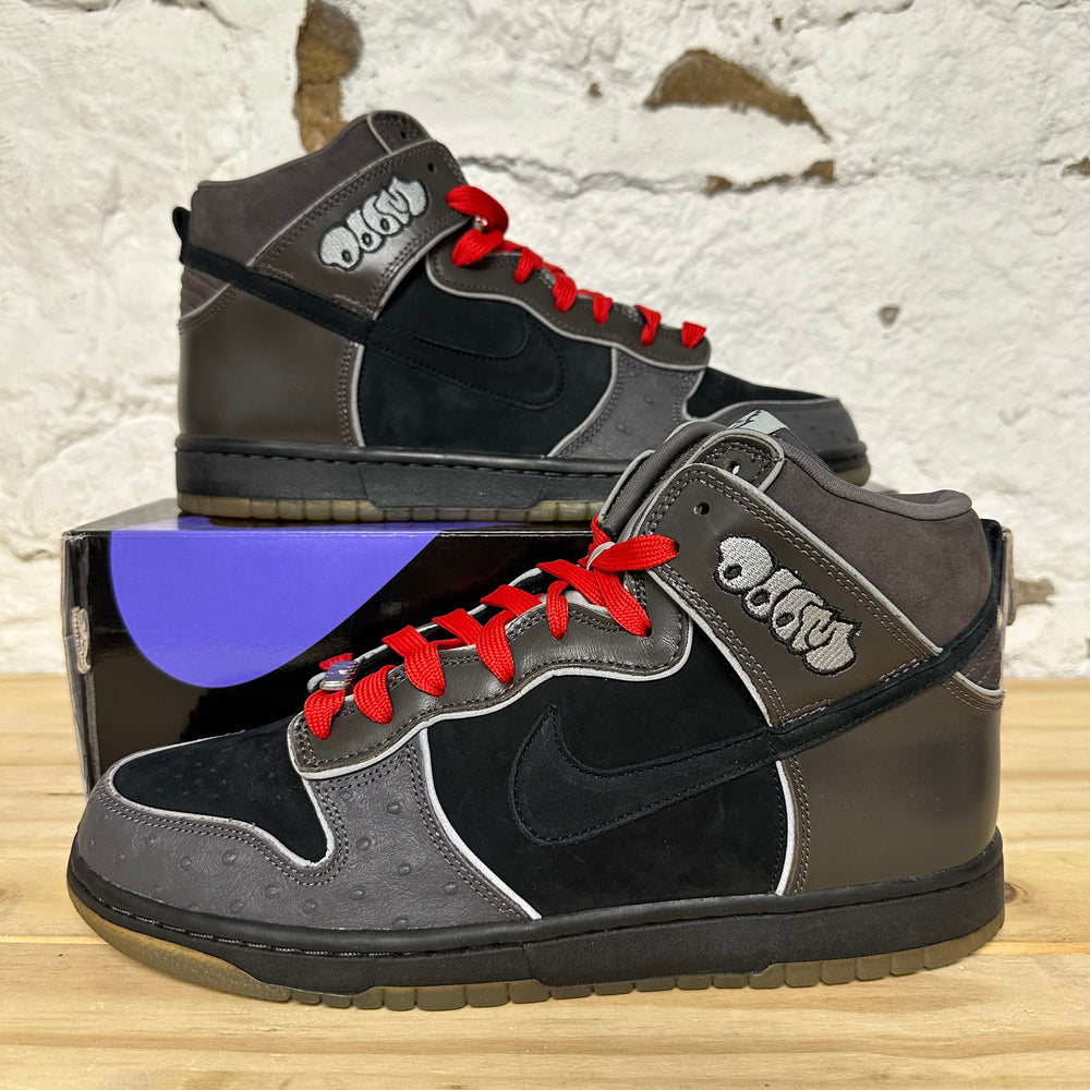 Nike SB Dunk High Premium MF Doom Sz 10 DS