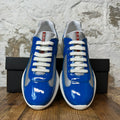 Prada Americas Cup Cina Patent Sneaker Sz 8.5 DS