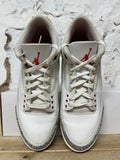 Air Jordan 3 White Cement Reimagined Sz 10