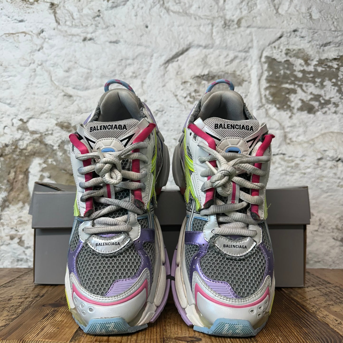 Balenciaga Runner Multicolor Grey Sneaker Sz 10 (43)