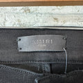 Amiri MX2 Black Patch Black Denim Jeans Sz 30