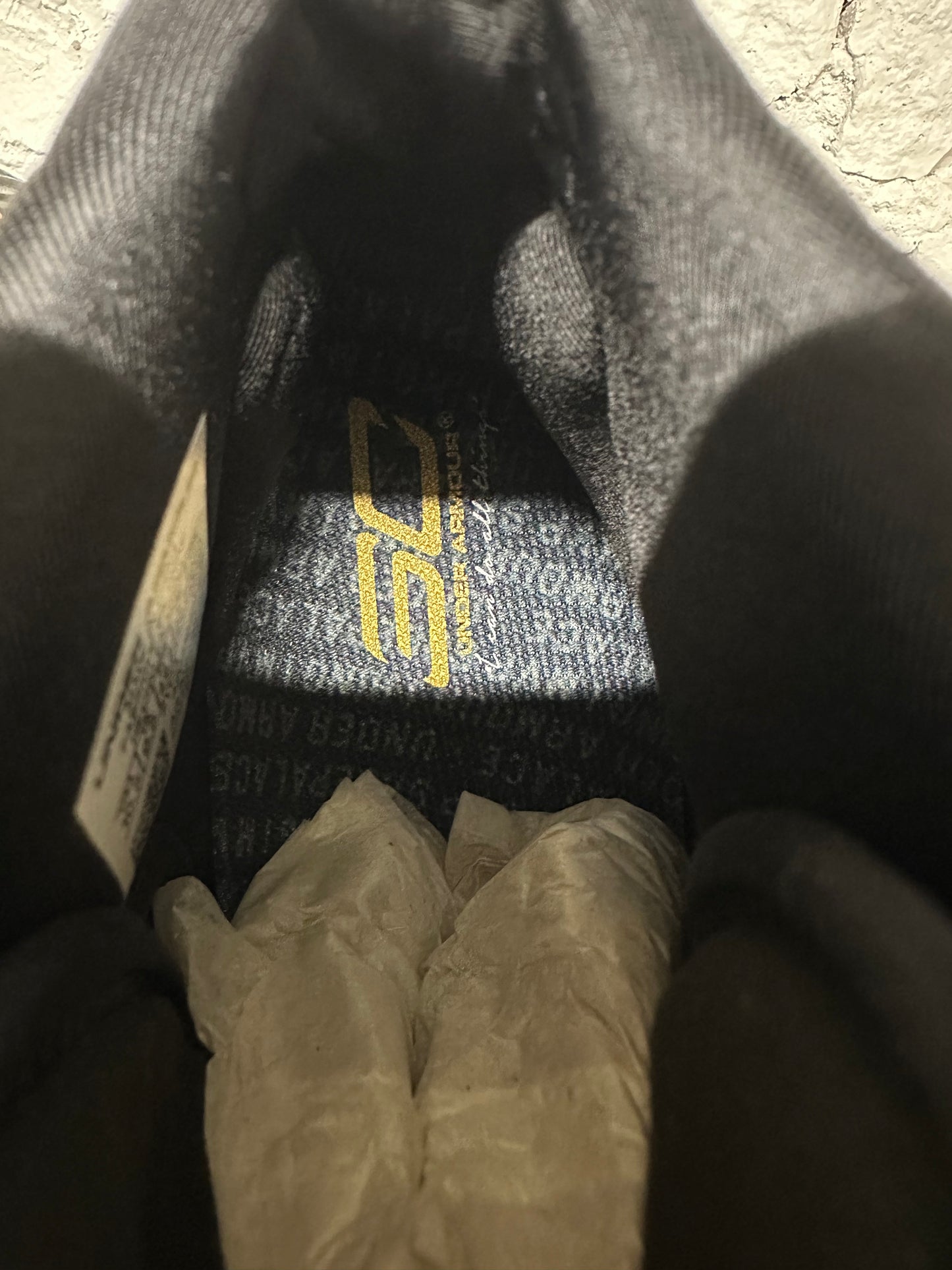 Under Armour Curry 1 Shoe Palace 25th Anniversary Sz 10.5 DS