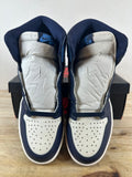 Air Jordan 1 High Obsidian Sz 8 DS