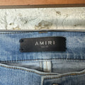 Amiri Plain Light Blue Denim Jeans Sz 33