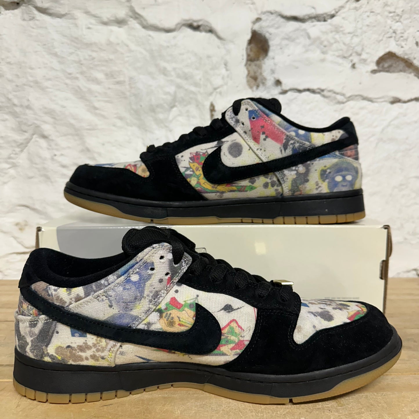 Nike SB Dunk Low Supreme Ramellzee Sz 12