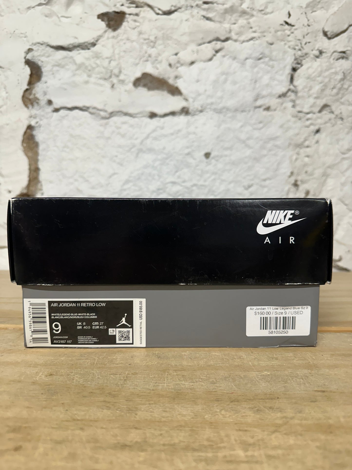 Air Jordan 11 Low Legend Blue Sz 9