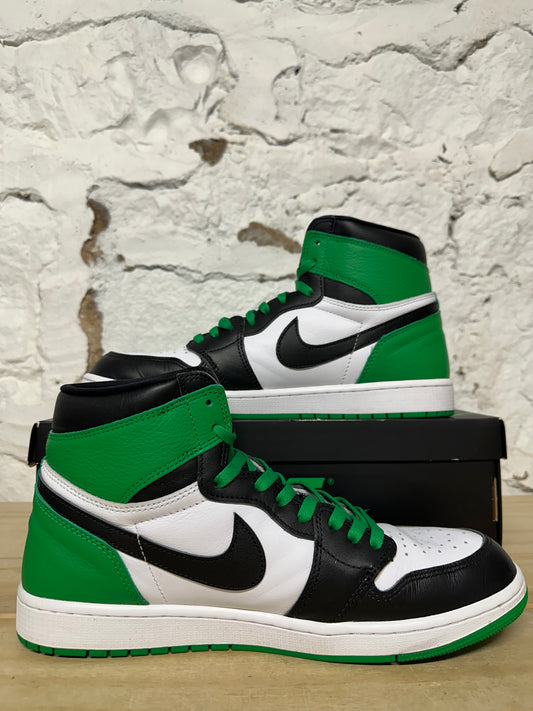 Air Jordan 1 High Lucky Green Sz 12