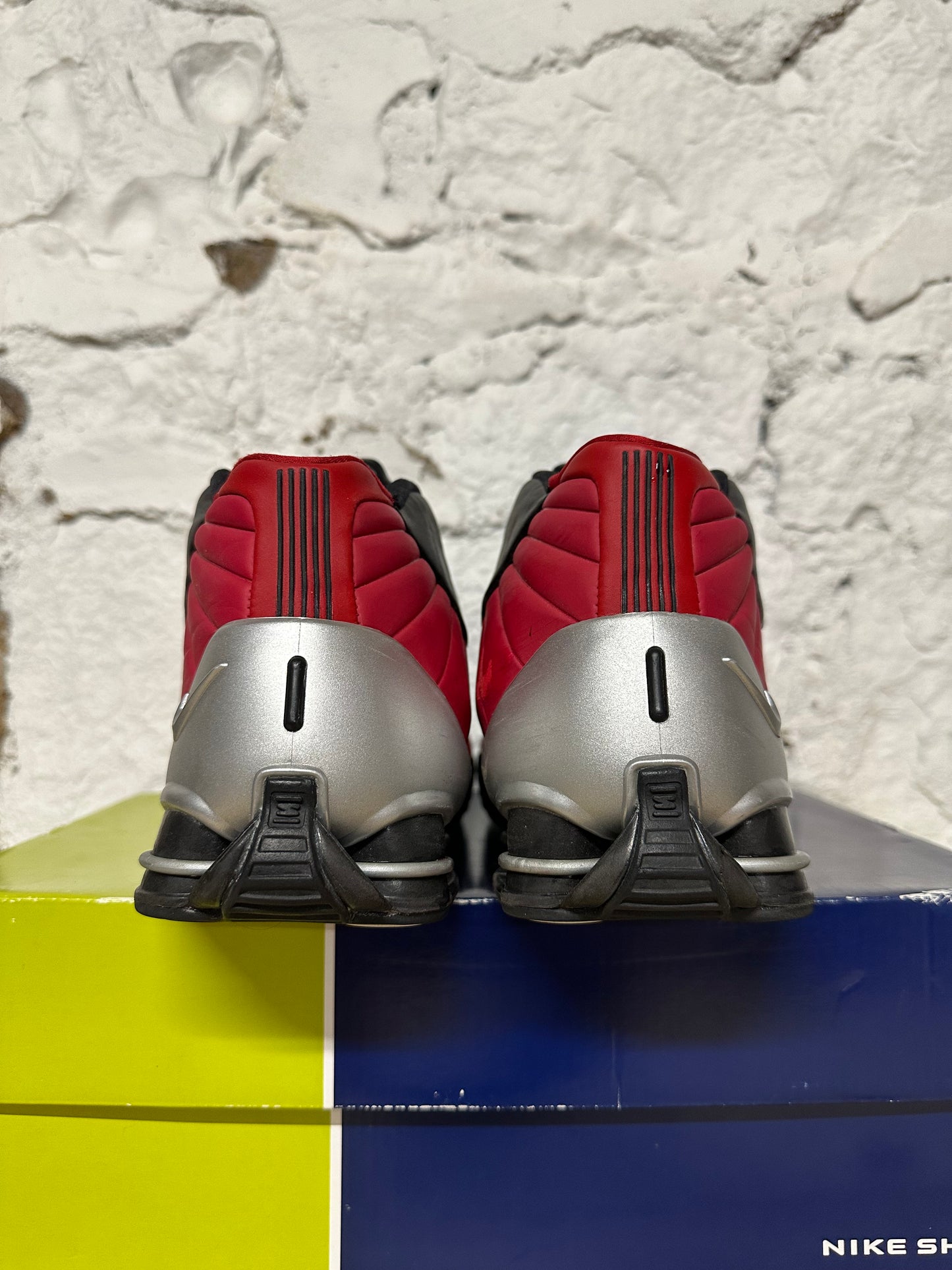Nike Shox BB4 VC Black Red Sz 12.5