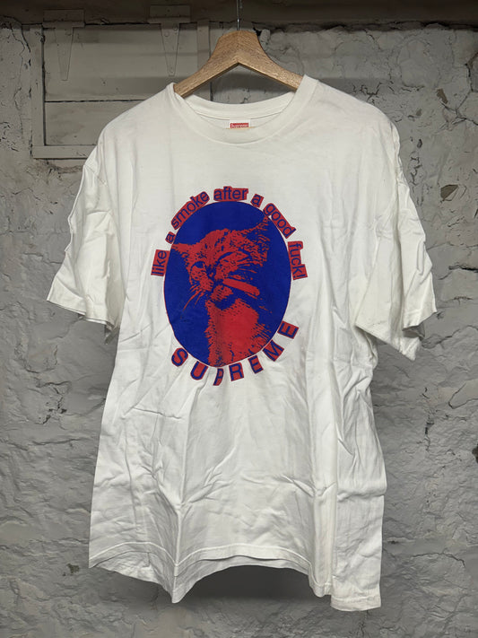 Supreme Smoke After T-shirt White Sz XL