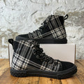 Giuseppe Zanotti Blabber Black Plaid Sneaker Sz 9.5 (42.5)