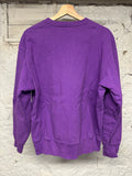 Supreme Purple Small Box Logo Crewneck Sz S