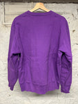 Supreme Purple Small Box Logo Crewneck Sz S
