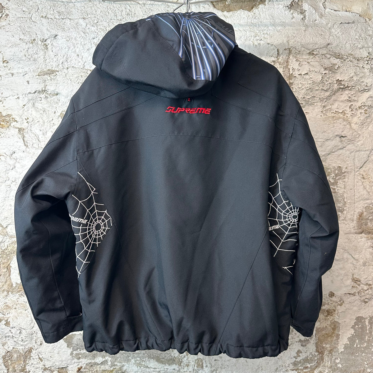 Supreme Spyder Technical Black Jacket Sz S