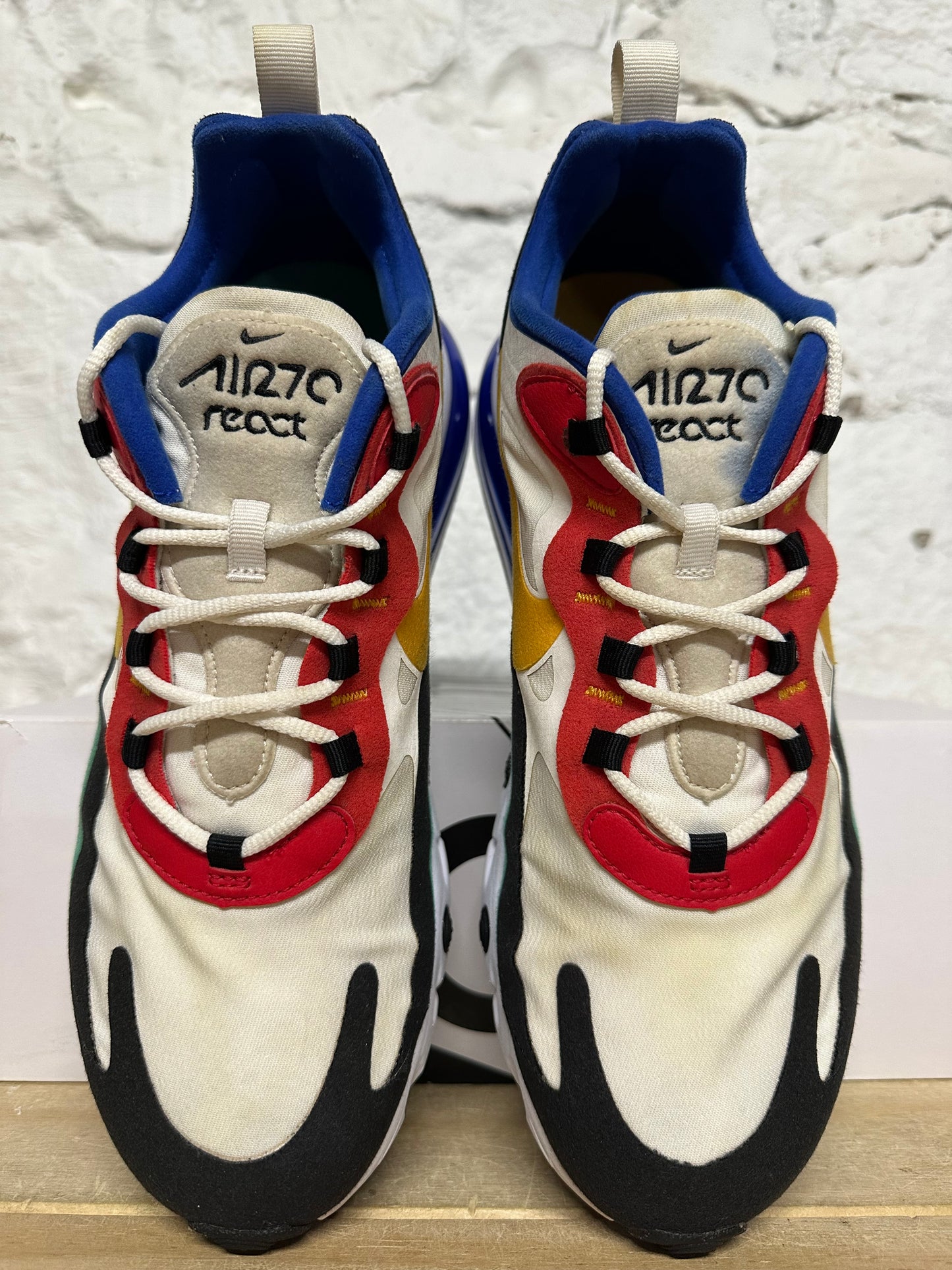 Nike Air Max 270 React Bauhaus Sz 9