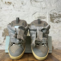 Lanvin Curb White Gray Cream Sneaker Sz 9 (42)