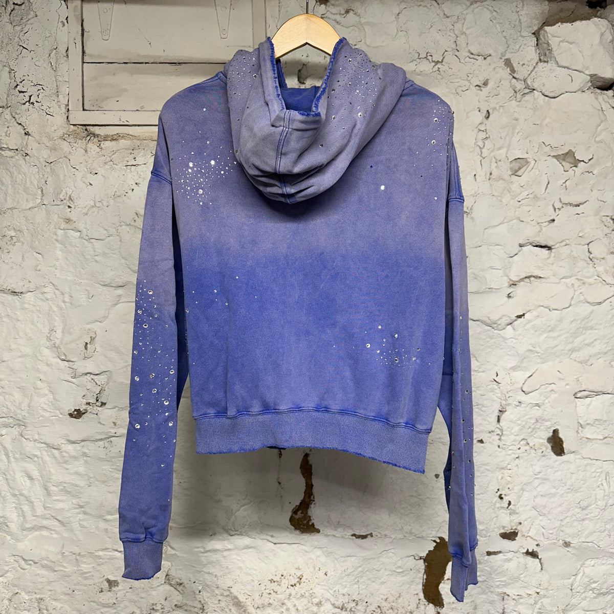 Vale Valley of Freedom Blue Zip Up Hoodie Sz S