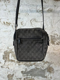 Gucci Grey GG Marmont Monogram Shoulder Bag