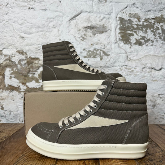 :Rick Owens High Vintage Dust Milk Sneaker Sz 8 (41)