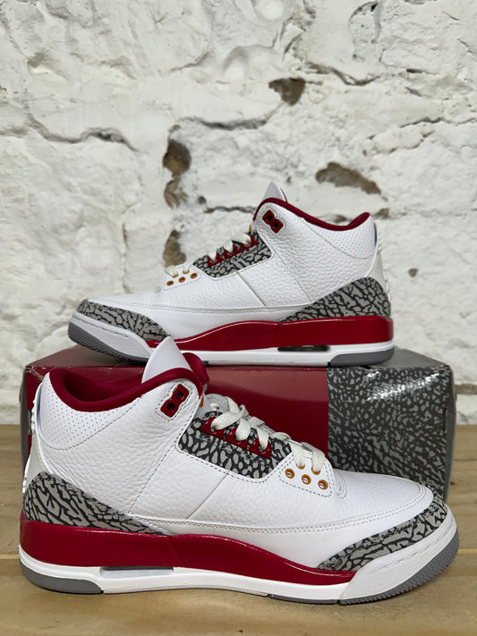 Air Jordan 3 Cardinal Sz 8.5