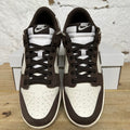 Nike Dunk Low Pale Ivory Baroque Brown Sz 10