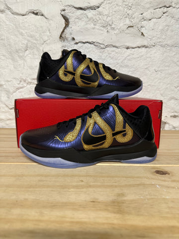 Nike Kobe 5 Year Of The Mamba Eggplant Sz 6.5 DS