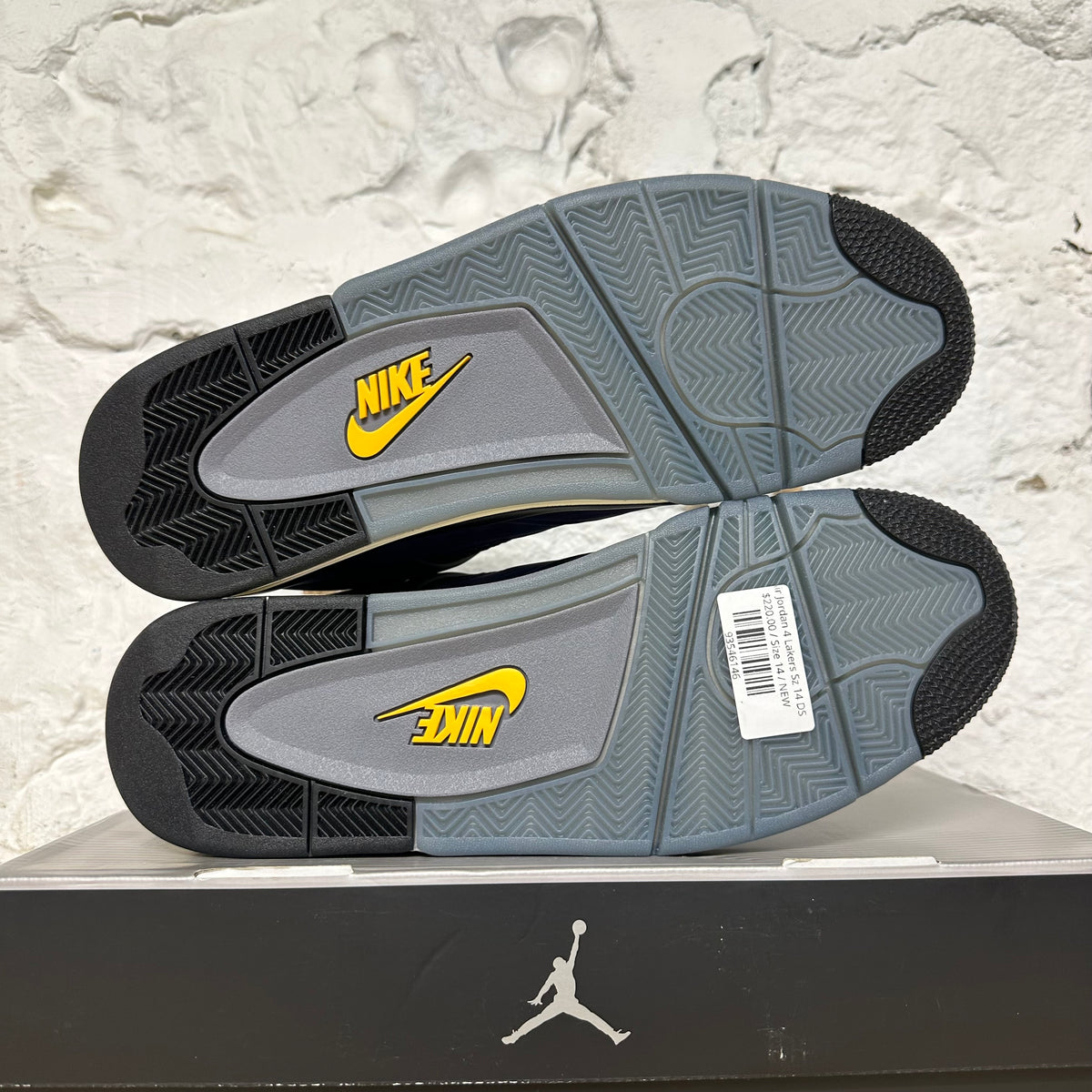 Air Jordan 4 Lakers Sz 14 DS
