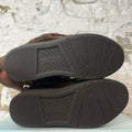 Lanvin Curb Brown Pony Hair Sneaker