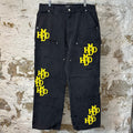 HMDD Khalifa Patch Double Knee Carpenter Pants Sz XL