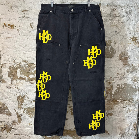 HMDD Khalifa Patch Double Knee Carpenter Pants Sz XL