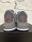 Air Jordan 3 Cool Grey Sz 6Y DS