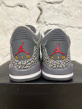 Air Jordan 3 Cool Grey Sz 6Y DS