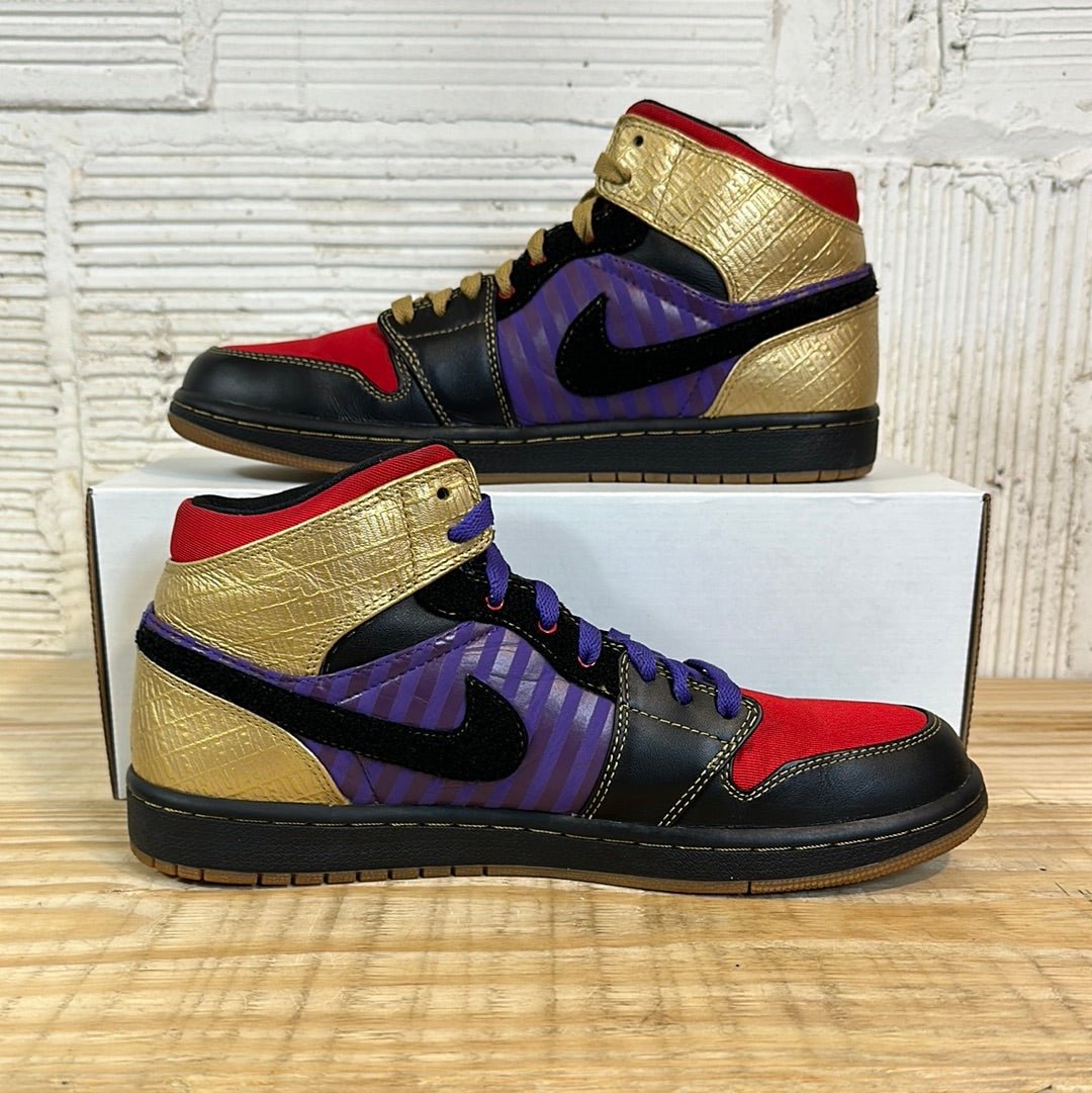 Air Jordan 1 Mid Leroy Smith Sz 11