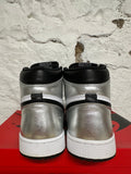 Air Jordan 1 High Silver Toe Sz 9 (10.5W)